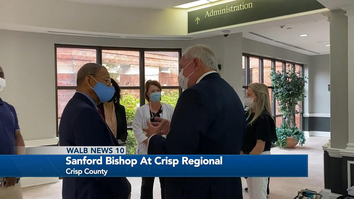 Congressman Bishop and USDA Under Secretary Torres Small visit Crisp Regional Hospital, announce $1 million USDA Emergency Rural Health Care Grant