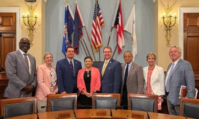 Reps. Bishop and Scott with Macon-Bibb Delegation at Natural Resources Committee Hearing