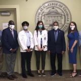Congressman Bishop with students, faculty, and administrators from the Medical College of Georgia at the Albany, Georgia campus
