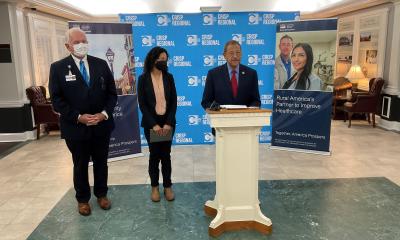 Congressman Bishop discusses the USDA Emergency Rural Health Care Grant award to Crisp Regional Hospital