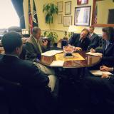 Congressman Bishop and staff meet with Secretary Robert McDonald and Department of Veterans Affairs staff