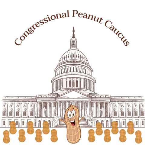 Congressional Peanut Caucus Logo (February 2025)