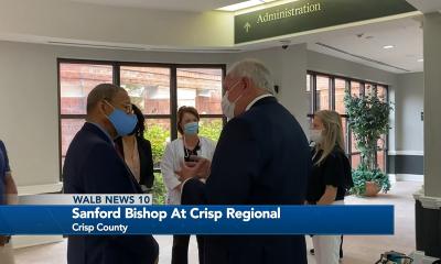 Congressman Bishop and USDA Under Secretary Torres Small visit Crisp Regional Hospital, announce $1 million USDA Emergency Rural Health Care Grant
