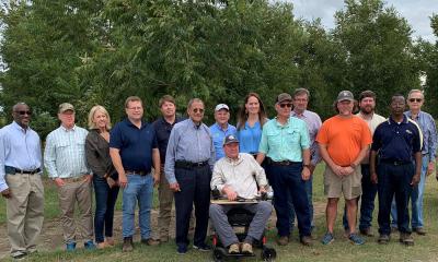 Congressman Bishop visits Schermer Pecan Farms in Camilla, Georgia