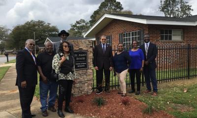 Congressman Bishop visits Mt. Olive Community Outreach Center, Inc. to announce the $5,000,000 in federal funds he helped secure that will be used to replenish housing lost to Hurricane Michael and recent tornadoes.