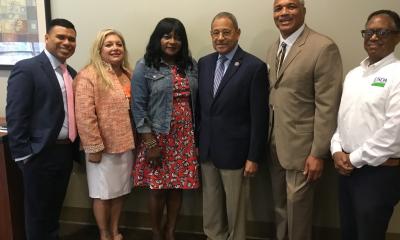 Congressman Bishop with presenters at SBA, FDIC, and USDA "Path to Prosperity" event at Albany State University