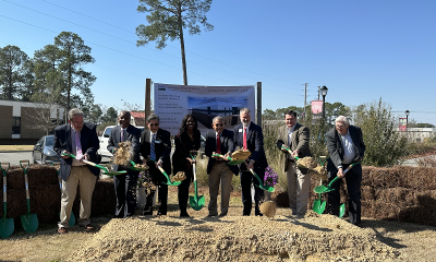 Congressman Bishop participates in a groundbreaking ceremony for a new USDA Ag research facility in Tifton, Georgia