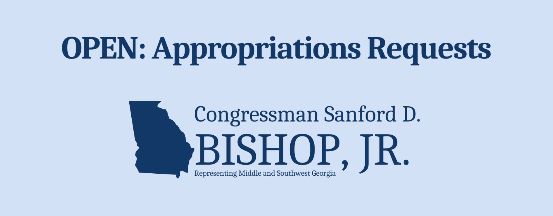 Current Approriations Request Application Season is Open